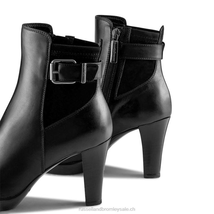 noir 8BN6280 femmes Russell And Bromley bottines à plateforme raindrop dryleks