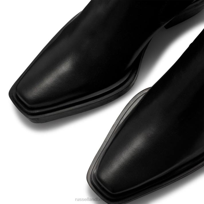 noir 8BN6288 femmes Russell And Bromley botte chelsea western nashville