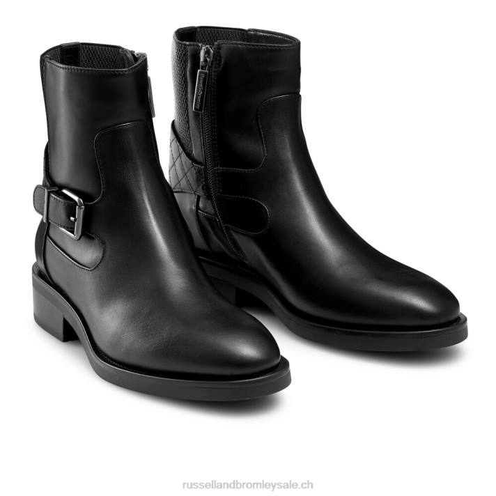 noir 8BN6294 femmes Russell And Bromley botte d\'équitation storm dryleks