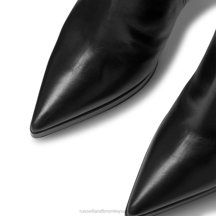 noir 8BN6314 femmes Russell And Bromley botte à talon plateforme livingitup