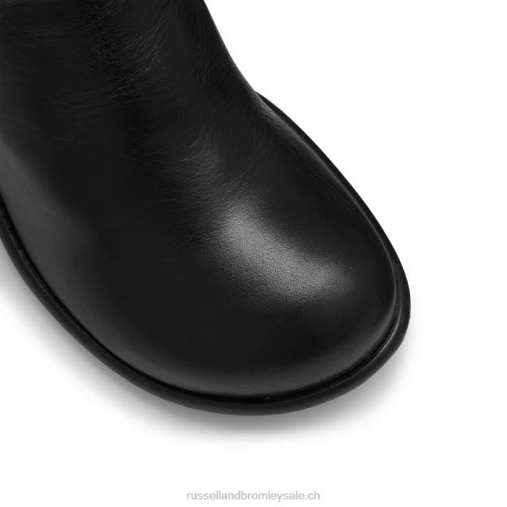 noir 8BN6333 femmes Russell And Bromley botte chelsea à bout ouvert hackney