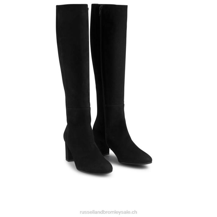 noir 8BN6336 femmes Russell And Bromley botte haute de dressage