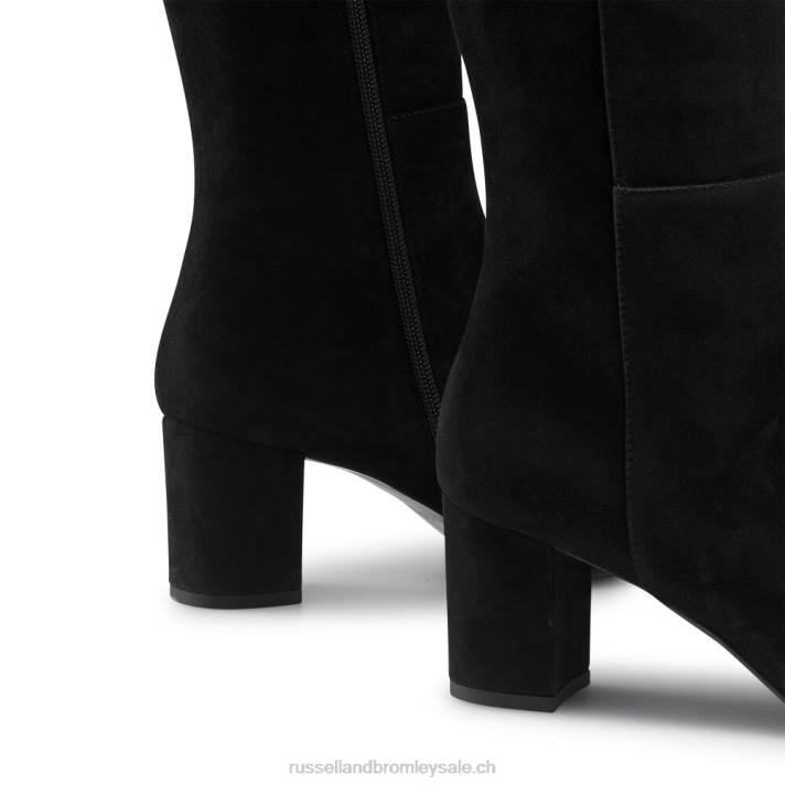 noir 8BN6336 femmes Russell And Bromley botte haute de dressage