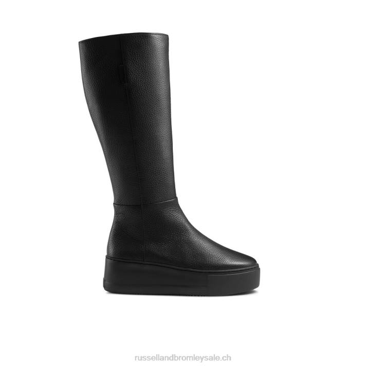 noir 8BN6351 femmes Russell And Bromley bottes hautes au genou Park