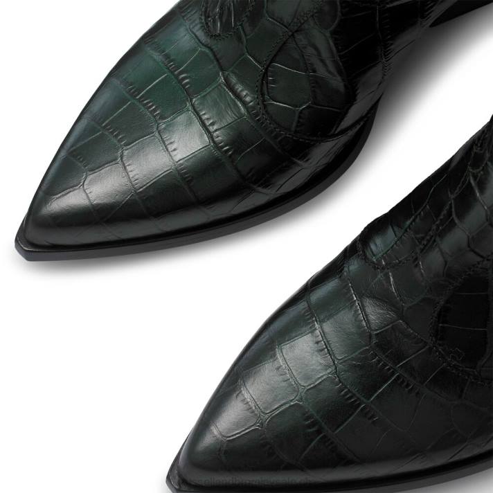 vert 8BN6362 femmes Russell And Bromley saloon genou haute western
