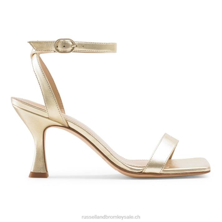 métallique 8BN6126 femmes Russell And Bromley sandale en deux parties negroni