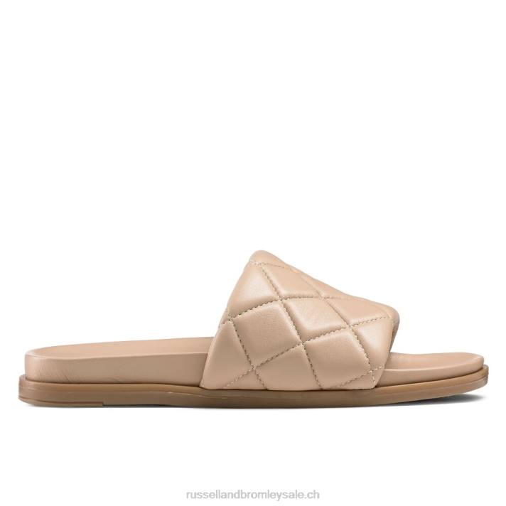 neutre 8BN6401 femmes Russell And Bromley sandale mule matelassée quiltsoft