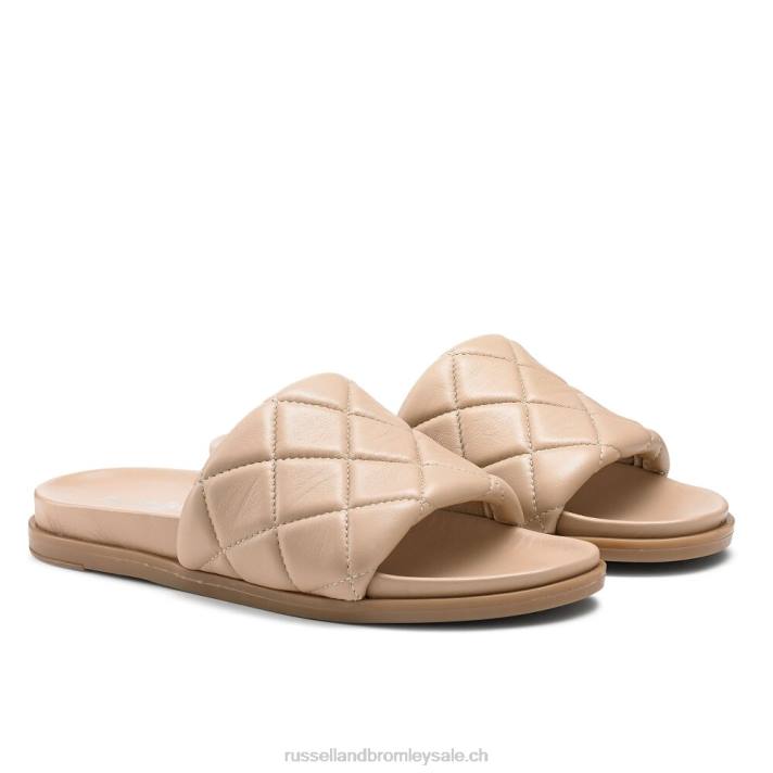 neutre 8BN6401 femmes Russell And Bromley sandale mule matelassée quiltsoft