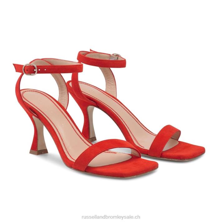 rouge 8BN6179 femmes Russell And Bromley sandale en deux parties negroni
