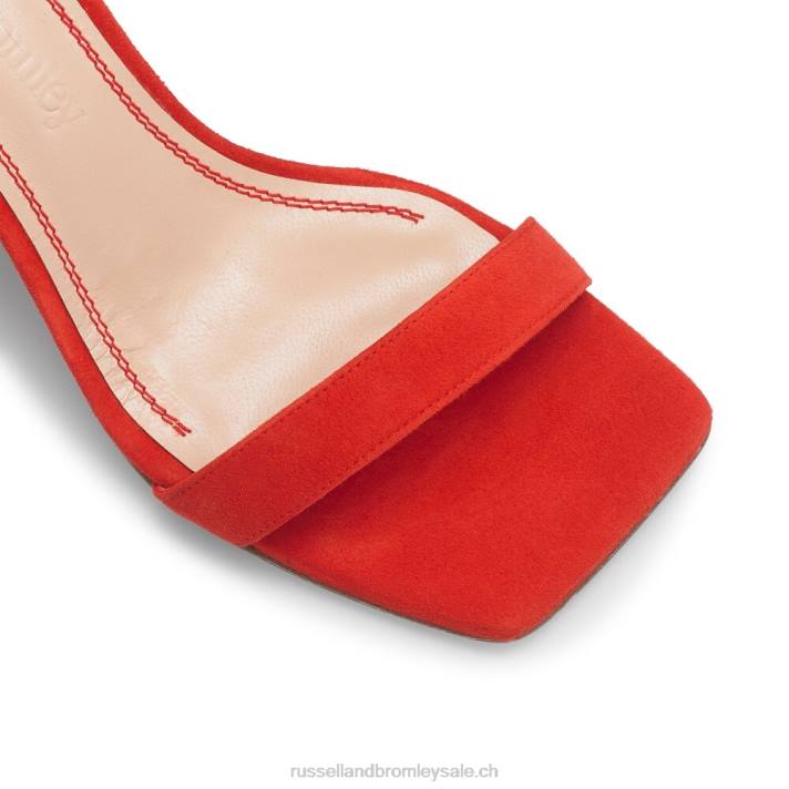 rouge 8BN6179 femmes Russell And Bromley sandale en deux parties negroni