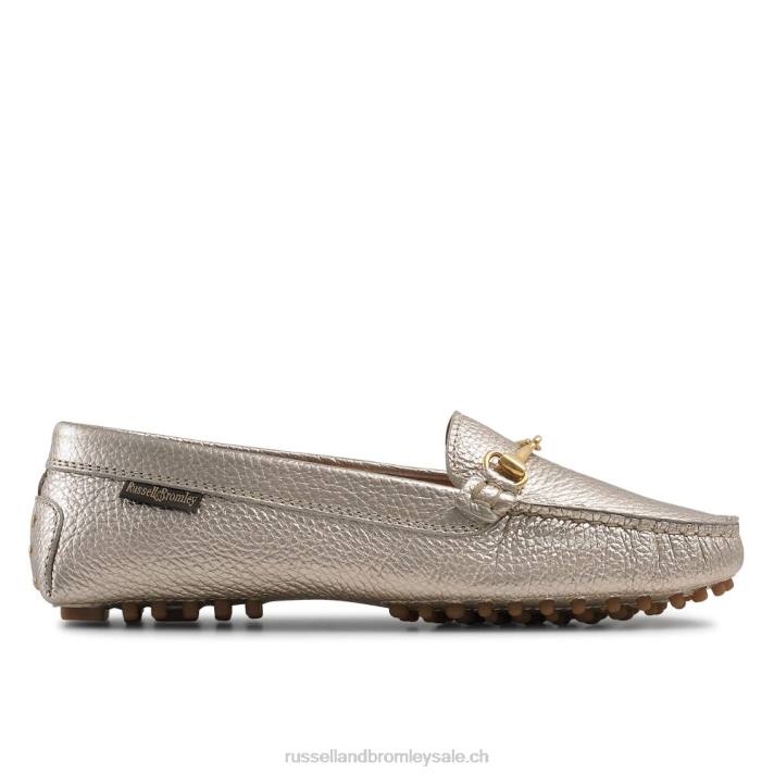 8BN6234 femmes Russell And Bromley pilote de garniture de mors piazza
