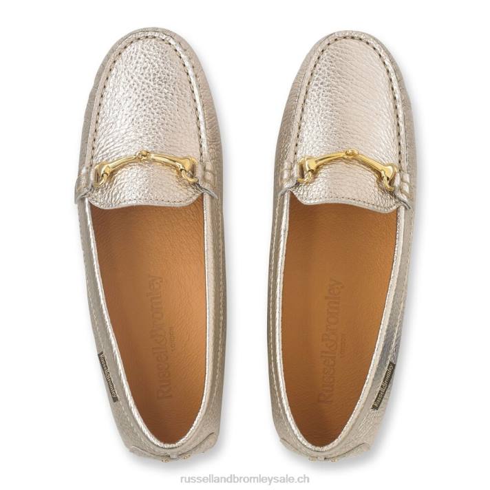 8BN6234 femmes Russell And Bromley pilote de garniture de mors piazza