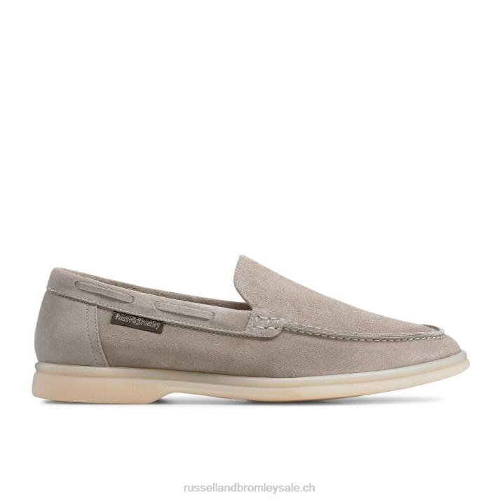 beige 8BN6210 femmes Russell And Bromley mocassins souples alldaylong