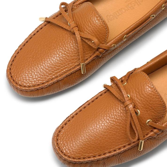 bronzer 8BN6226 femmes Russell And Bromley pilote de garniture d\'arc strada