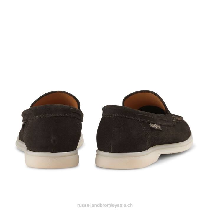 brun 8BN6221 femmes Russell And Bromley mocassin tout au long de la journée