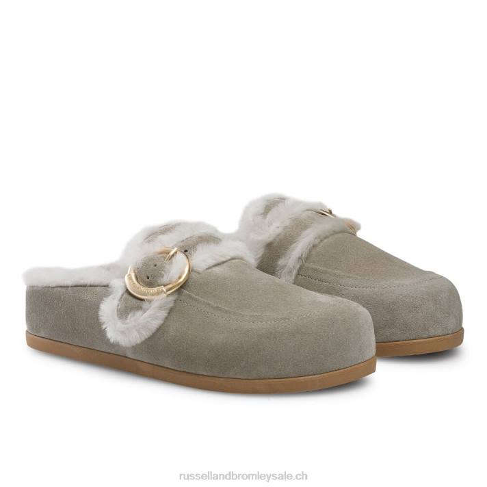 neutre 8BN6251 femmes Russell And Bromley mocassins sabots luxo sans dossier