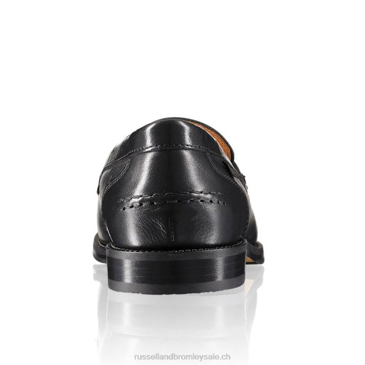 noir 8BN6194 femmes Russell And Bromley mocassins brewster à mors