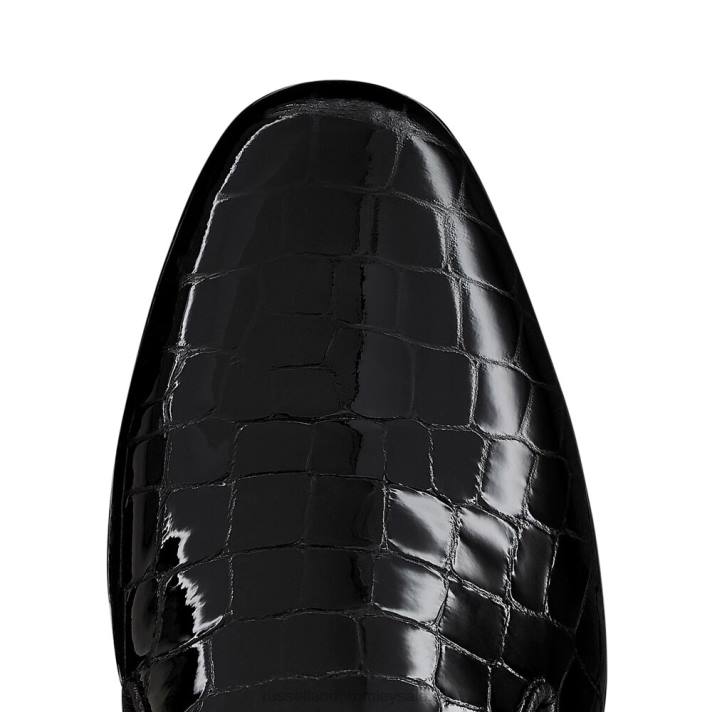 noir 8BN6219 femmes Russell And Bromley fumer pantoufle robe plat