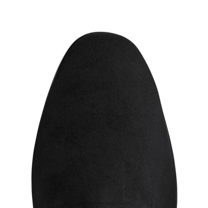 noir 8BN6220 femmes Russell And Bromley fumer pantoufle robe plat