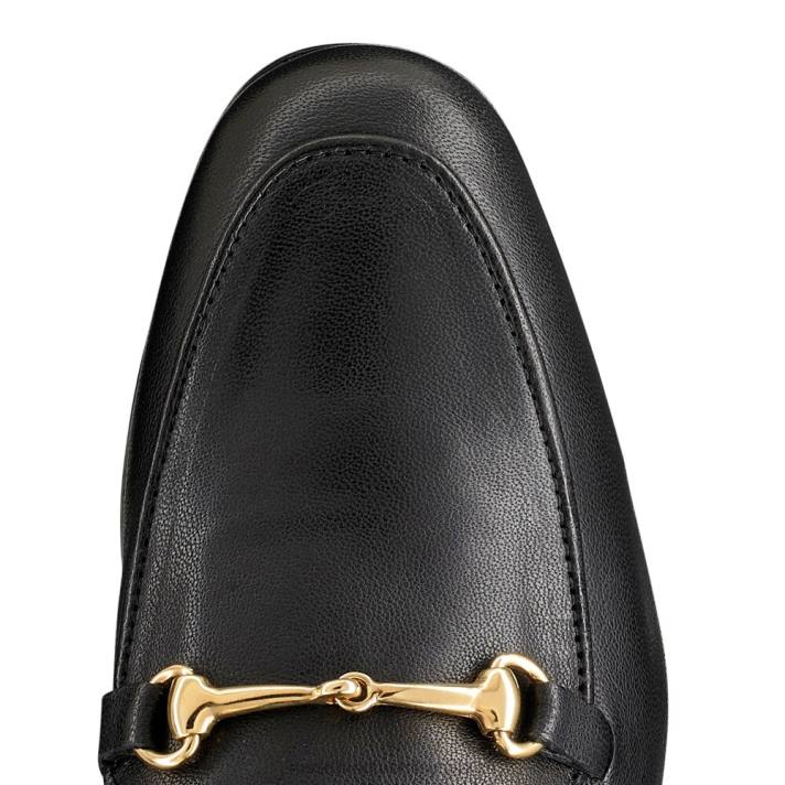 noir 8BN6236 femmes Russell And Bromley mocassins sans dossier mocassins