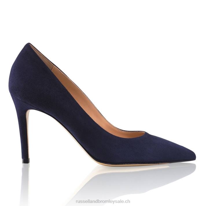 bleu 8BN6135 femmes Russell And Bromley 85pompe stylet 85mm