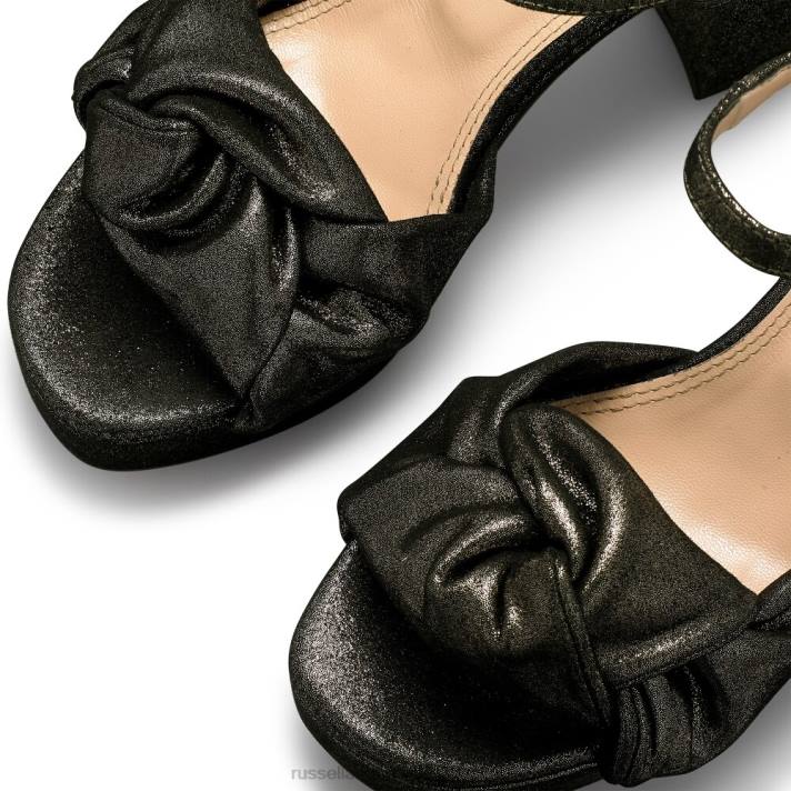 métallique 8BN6166 femmes Russell And Bromley sandale à plateforme topknotch