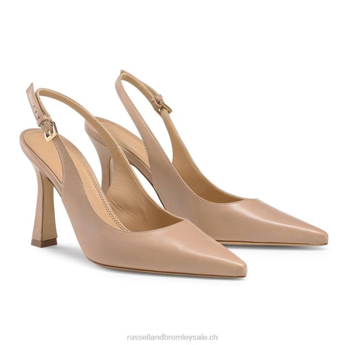 neutre 8BN6122 femmes Russell And Bromley pompe à pointe à bride arrière