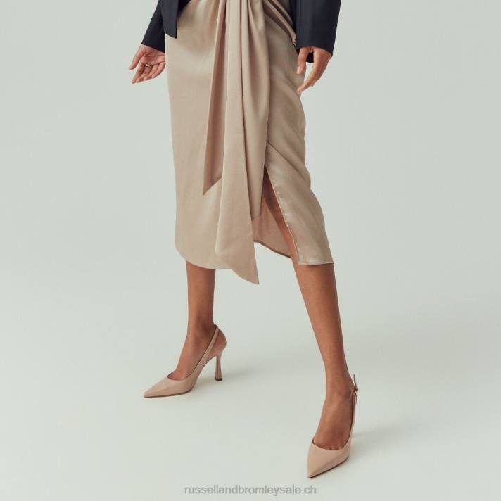 neutre 8BN6122 femmes Russell And Bromley pompe à pointe à bride arrière