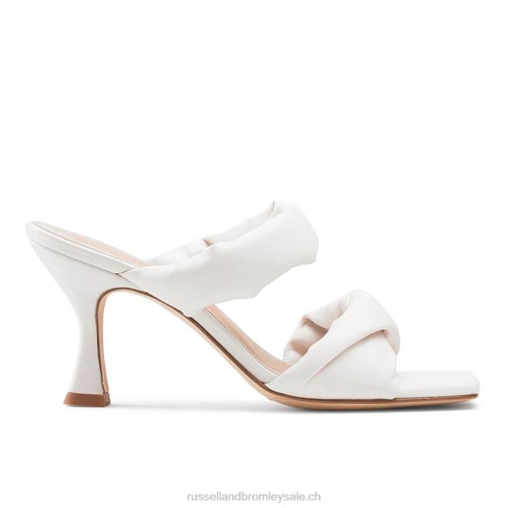 neutre 8BN6154 femmes Russell And Bromley mules cocktail à bride bouffante