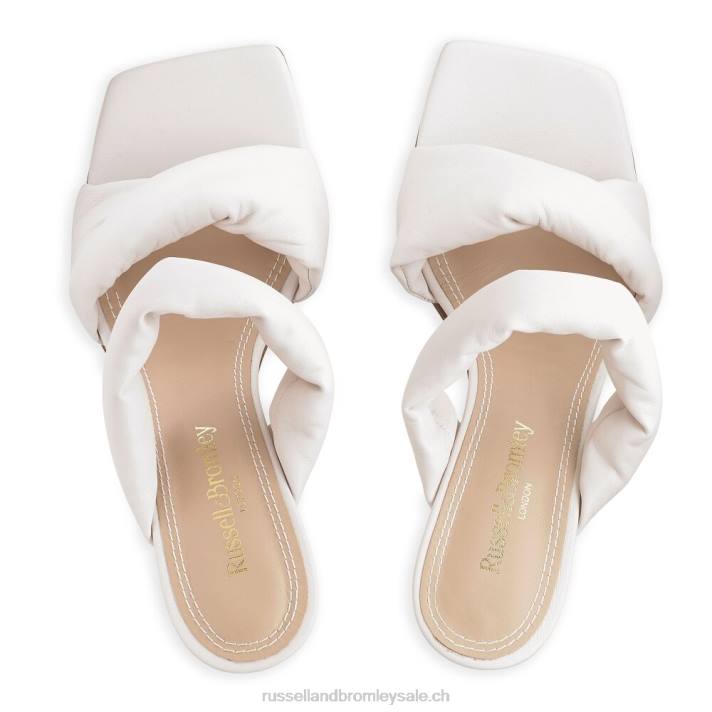 neutre 8BN6154 femmes Russell And Bromley mules cocktail à bride bouffante