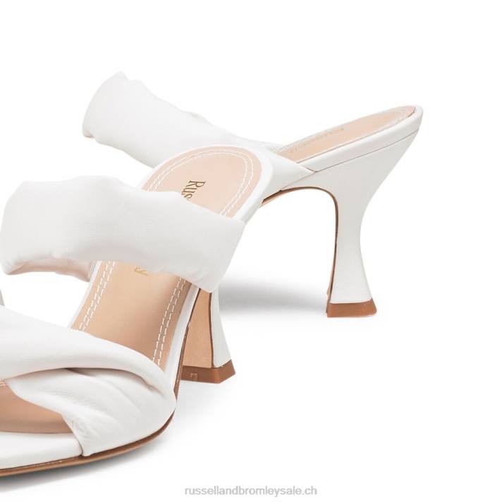 neutre 8BN6154 femmes Russell And Bromley mules cocktail à bride bouffante