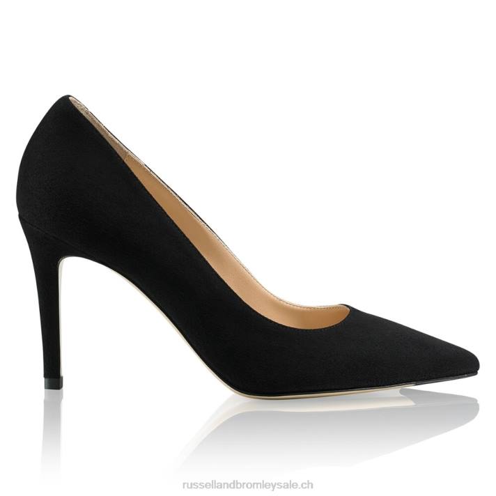noir 8BN6106 femmes Russell And Bromley 85pompe stylet 85mm