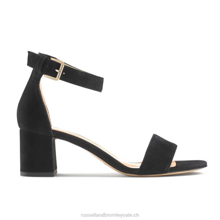 noir 8BN6142 femmes Russell And Bromley ittakessandale à talon carré