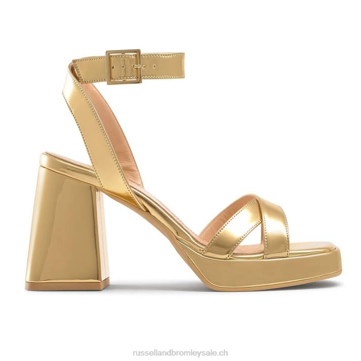or 8BN6140 femmes Russell And Bromley sandale plateforme groovybaby