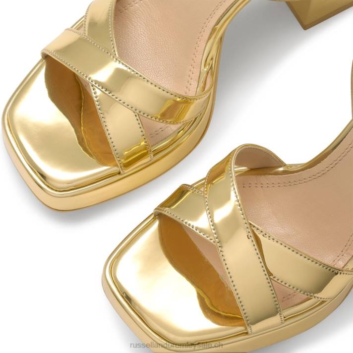 or 8BN6140 femmes Russell And Bromley sandale plateforme groovybaby