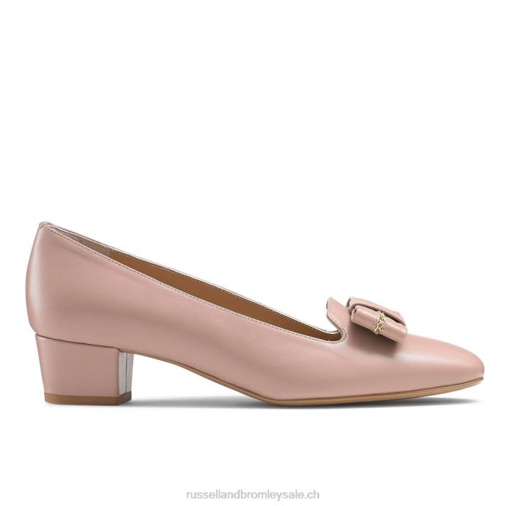 rose 8BN6131 femmes Russell And Bromley beau cour de garniture d'arc
