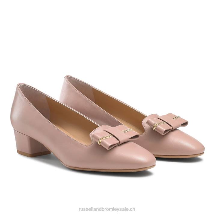 rose 8BN6131 femmes Russell And Bromley beau cour de garniture d\'arc