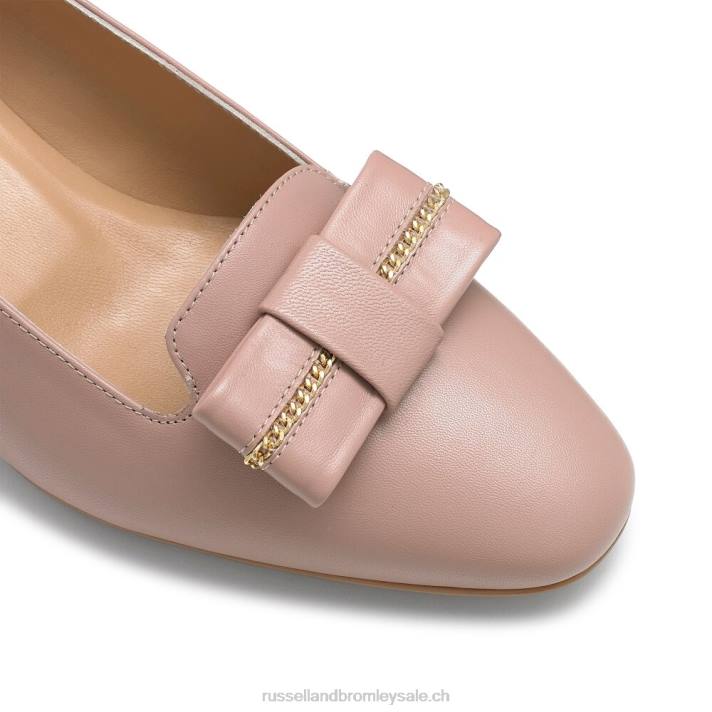 rose 8BN6131 femmes Russell And Bromley beau cour de garniture d\'arc