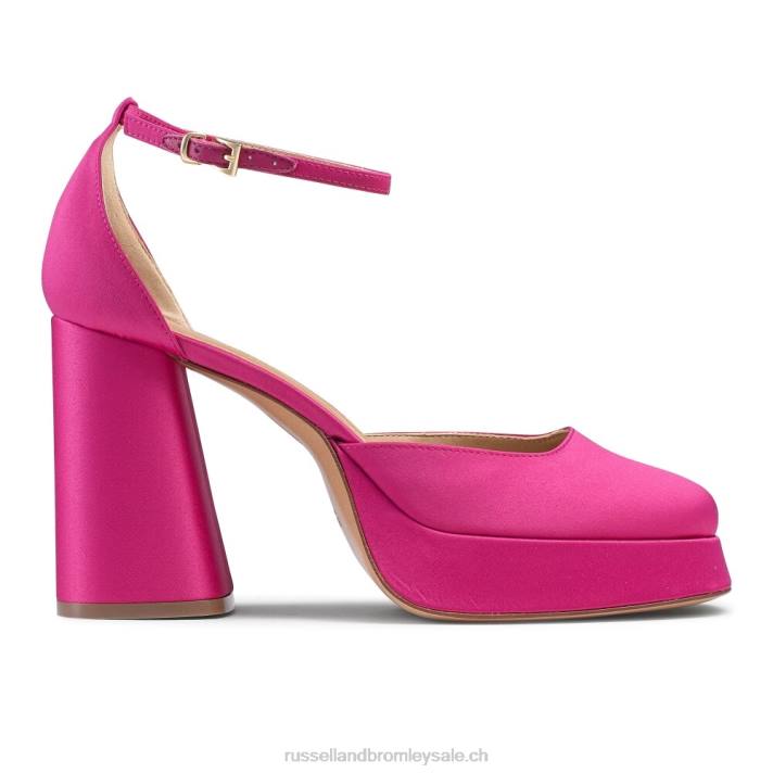 rose 8BN6138 femmes Russell And Bromley plate-forme extrême sans faille