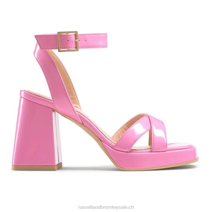rose 8BN6143 femmes Russell And Bromley sandale plateforme groovybaby