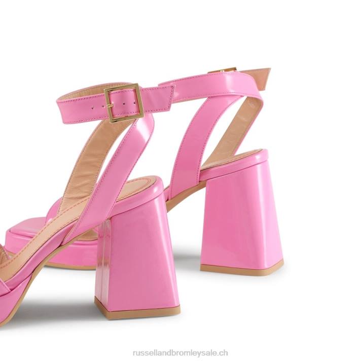 rose 8BN6143 femmes Russell And Bromley sandale plateforme groovybaby