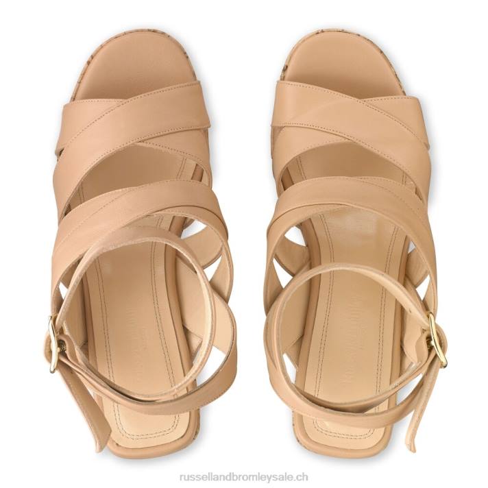 rose 8BN6172 femmes Russell And Bromley coin à lanières bonheur