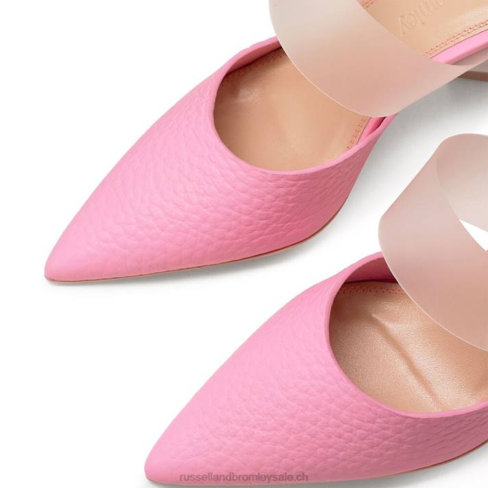 rose 8BN6176 femmes Russell And Bromley pompe givrée vision