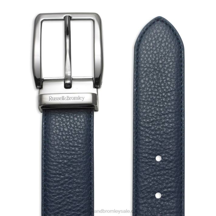 marine 8BN6632 Hommes Russell And Bromley ceinture de tango en cuir