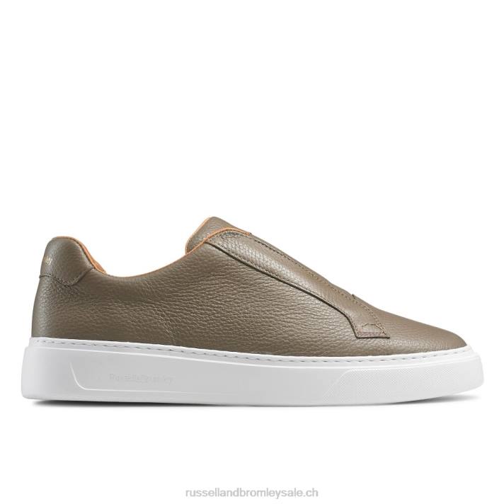 beige 8BN6426 Hommes Russell And Bromley baskets sans lacets slipway