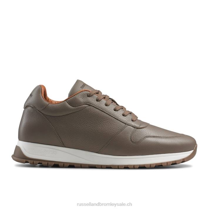 beige 8BN6450 Hommes Russell And Bromley coureur de piste à lacets