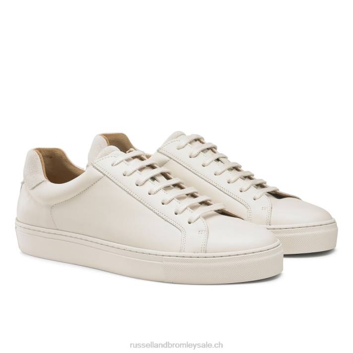 beige 8BN6476 Hommes Russell And Bromley baskets à lacets downfield derby