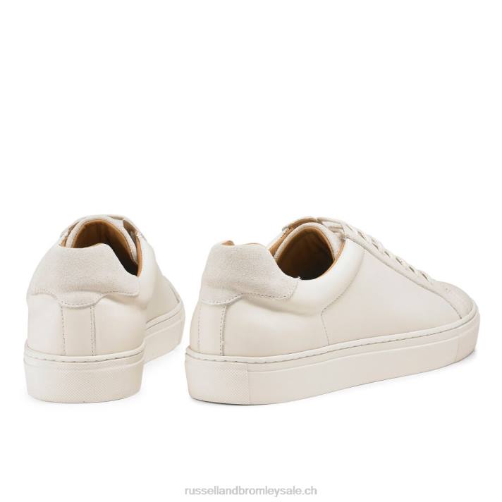 beige 8BN6476 Hommes Russell And Bromley baskets à lacets downfield derby