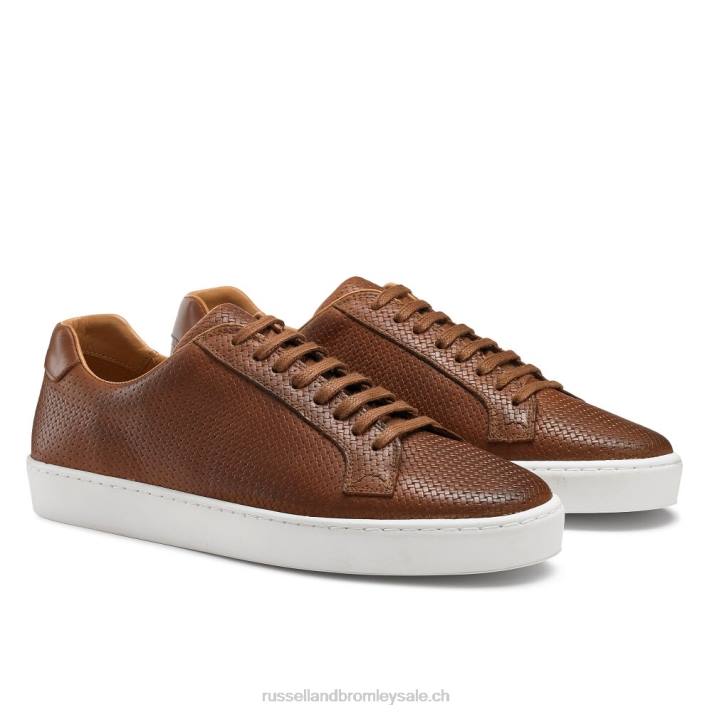 bronzer 8BN6461 Hommes Russell And Bromley baskets basses park run