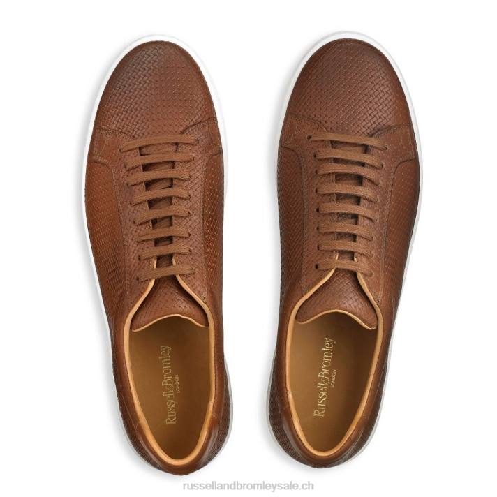 bronzer 8BN6461 Hommes Russell And Bromley baskets basses park run